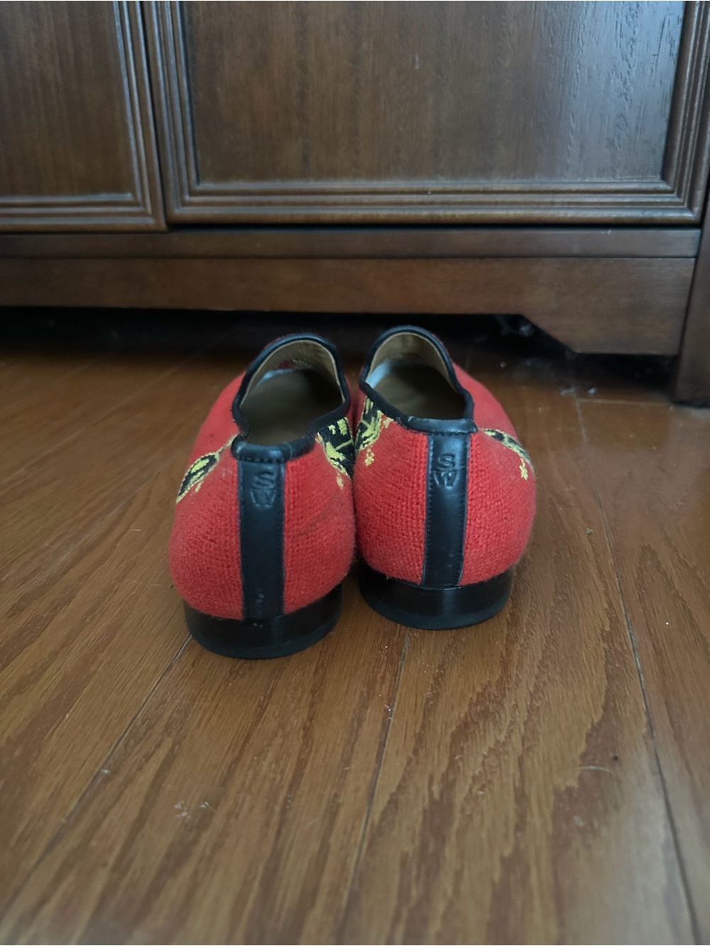 Needlepoint Slippers - Picture 3 of 6